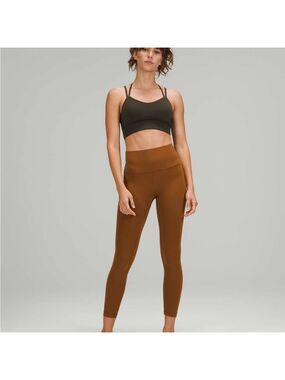 Lululemon Align High Rise 25” Leggings Size 6 Copper Brown